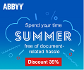 Летняя скидка -35% на ABBYY FineReader! Летняя скидка -35% на ABBYY FineReader!